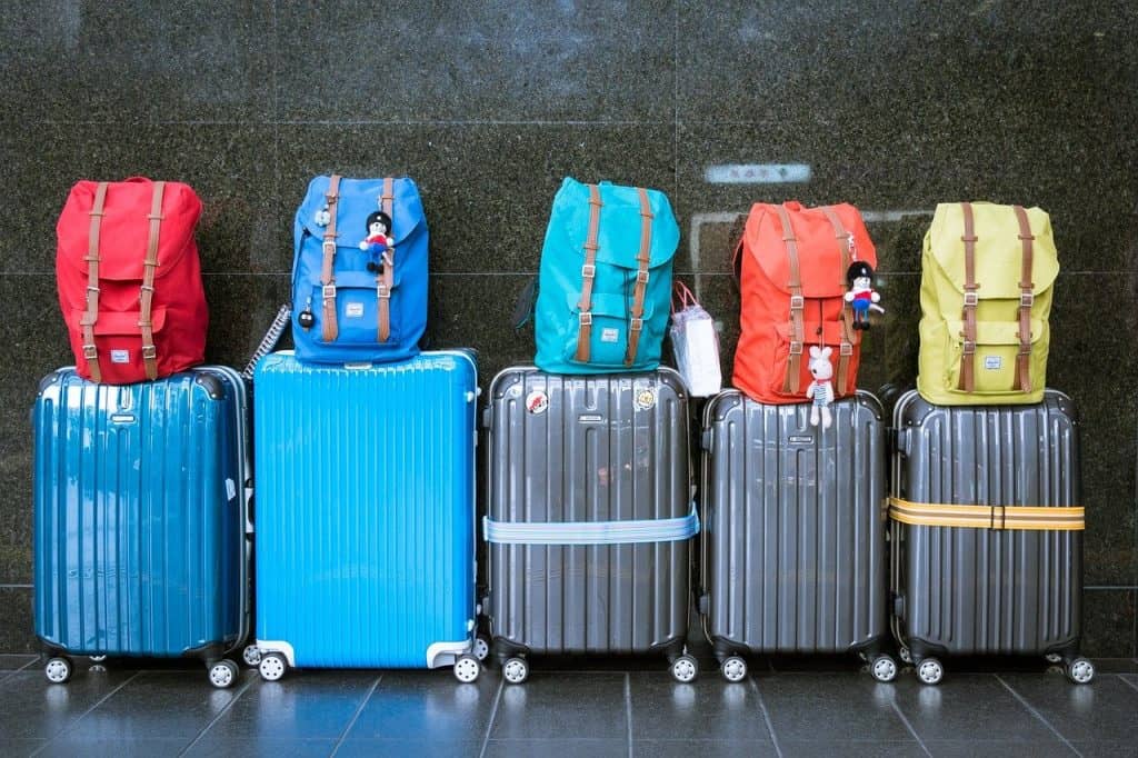 luggage, suitcases, baggage